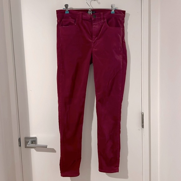 J. Crew Pants - J Crew Mercantile Berry/Wine Colored Brushed Cords
